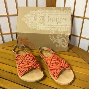 Latigo Ophelia Sandal Papaya 8.5